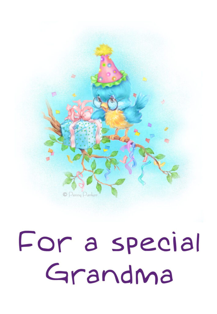 A Special Card Made For Grandma Kemp On Her Birthday Felicidades 
