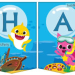 Baby Shark Birthday Theme Printable Party Banner Boys And Etsy