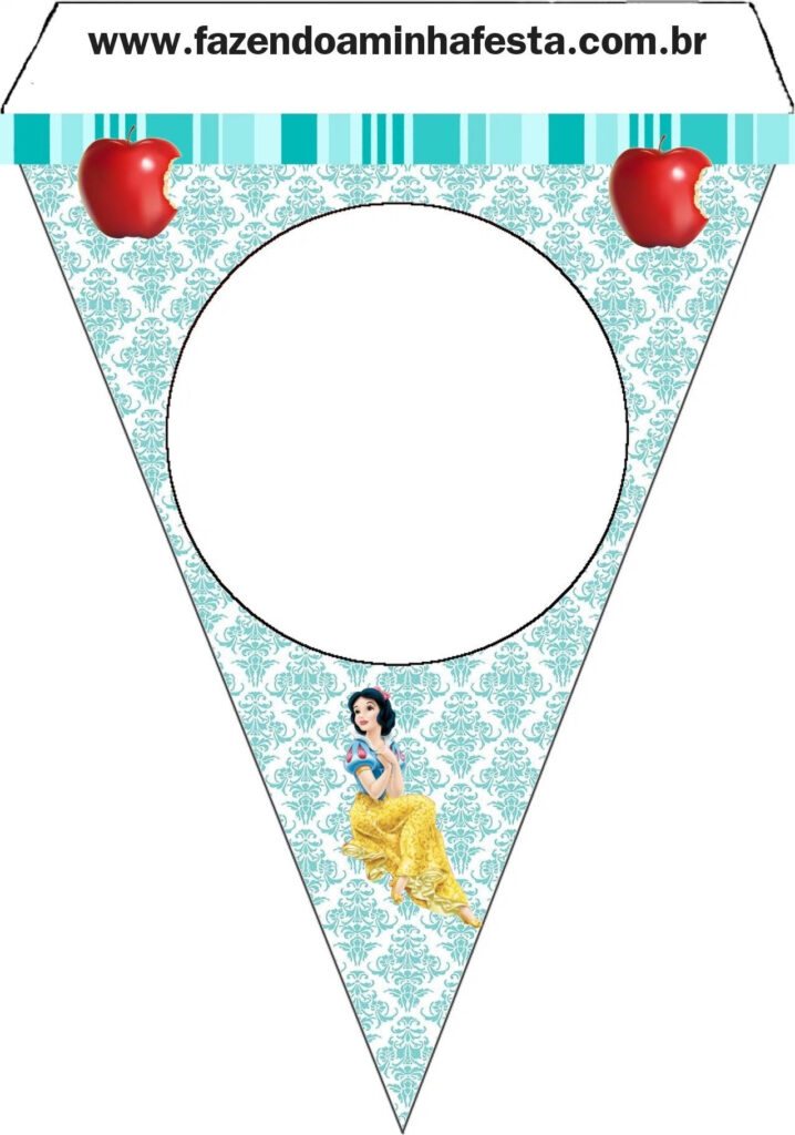 Banner Snow White Party Snow White Birthday Snow White Birthday Party