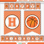 Basketball Banner Basketball Birthday Banner Basketball