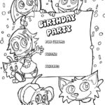 Birthday Card Coloring Pages Coloring Home