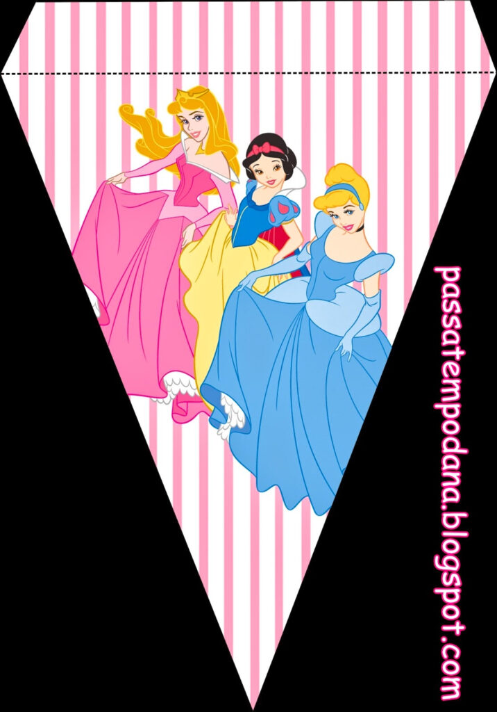 Disney Princess Birthday Free Party Printable Oh My Fiesta In English