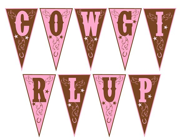FREE Cowgirl Birthday Party Printables Catch My Party