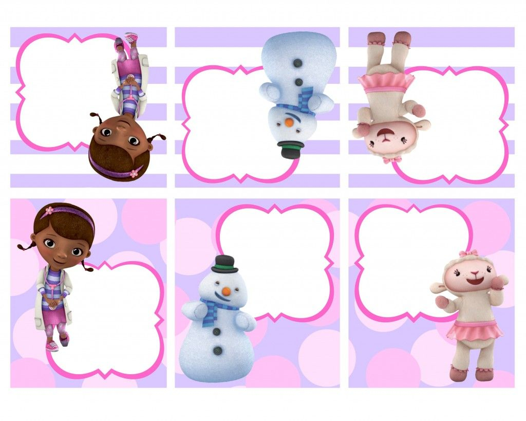 Free Doc McStuffin Birthday Party Printables Delicate Construction 