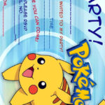 Free Pokemon Invitation Template