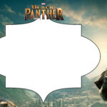 Free Printable Black Panther Birthday Invitation Template FREE