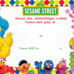 Free Printable Sesame Street Birthday InvitationFREE PRINTABLE Birthday