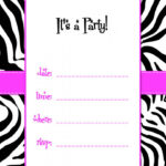 Free Teenage Birthday Invitation Template