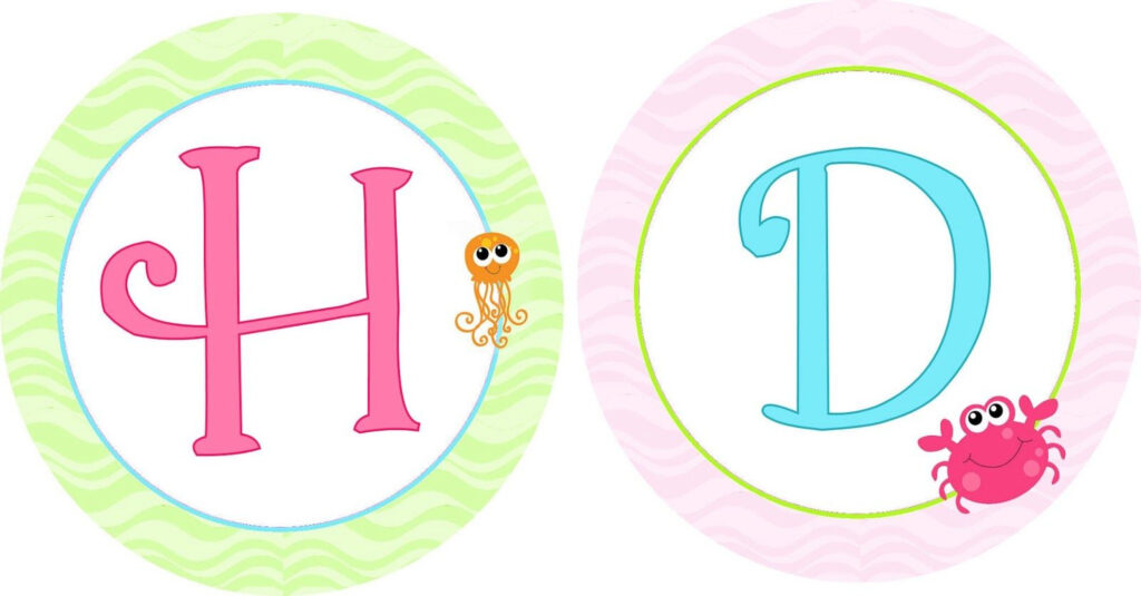 FREE Under The Sea Birthday Party Printables MySunWillShine Sea 