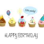 Happy Birthday Cupcakes Free Happy Birthday ECards Greeting Cards