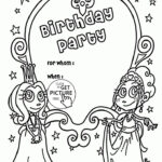 Happy Birthday Princess Coloring Pages At GetColorings Free
