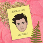 Harry Styles Birthday Card In 2020 Verjaardagskaarten