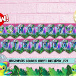 Hatchimals BANNER Hatchimals Birthday Hatchimal Party Supplies