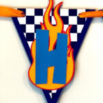 Hot Wheels Birthday Banner Race Car Birthday Banner Racing Theme