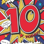 Image Result For Happy 10th Birthday Printable Card Happy 10th