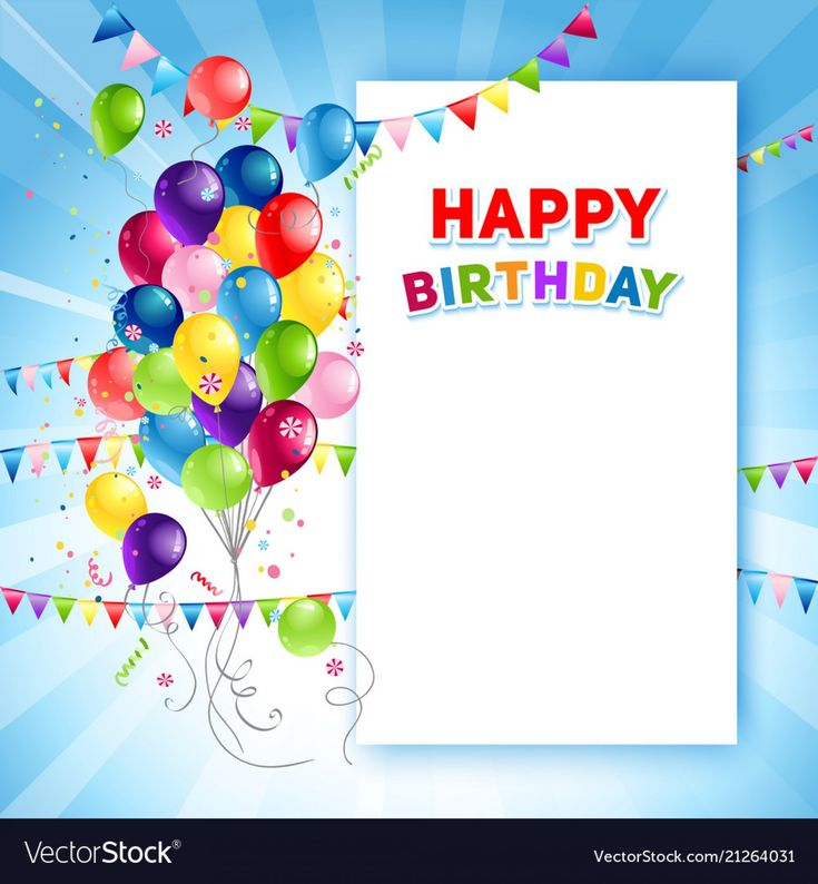 Impressive Birthday Card Template Free Ideas 3D Printable With Regard 