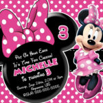 Minnie Mouse Printable Birthday Invitations Minnie Mouse Invitations