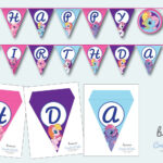 My Little Pony Banner Printable Happy Birthday By YouPrintCards 7 99
