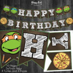 Pin By Rebecca P On Teenage Mutant Ninja Birthday Party Tmnt Birthday