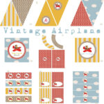 Vintage Airplane Decorations For Birthday Party Or By BeeAndDaisy