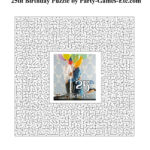 25th Birthday Party Games Free Printable Games And Activities For A