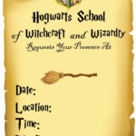 40 Editable Birthday Invitations Templates Free Harry Potter