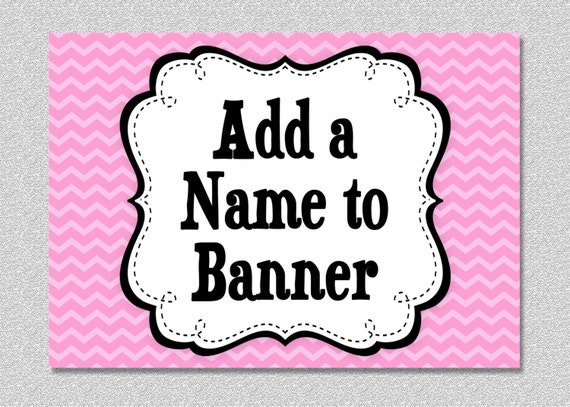 Add Name To Happy Birthday Banner