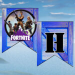 Fortnite Birthday Party Printables Printable Birthday Banner Party