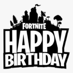 Fortnite Happy Birthday Clipart Vector Library Fortnite Fortnite HD