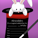 Free Birthday Invitations To Print For Kids Choose Your Theme
