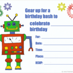 Free Birthday Party Invites For Kids In High Print Quality