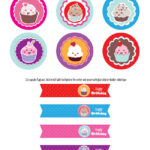 Free Happy Birthday Cupcake Topper Printable