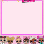FREE LOL Surprise Birthday Invitation Templates FREE Printable