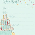 FREE Printable Birthday Party Invitation Birthday Party Invitations