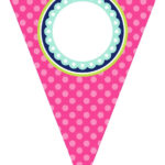 Free Printable Celebrate Pennant Banner Manualidades Banderitas