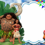 Free Printable Moana Birthday Invitation Template Moana Birthday