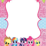 FREE PRINTABLE My Little Pony Invitation Templates My Little Pony