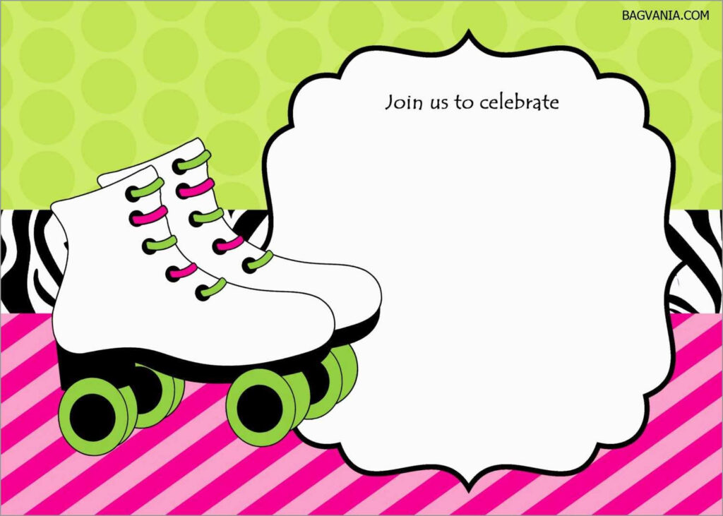 Free Printable Roller Skate Template Free Printable