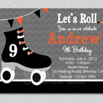 Free Printable Skating Birthday Invitations Templates For Kids