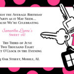 Free Printable Sweet 16 Birthday Invitations Dolanpedia