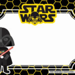 Fresh Printable Star Wars Invitation Template In 2020 Star Wars