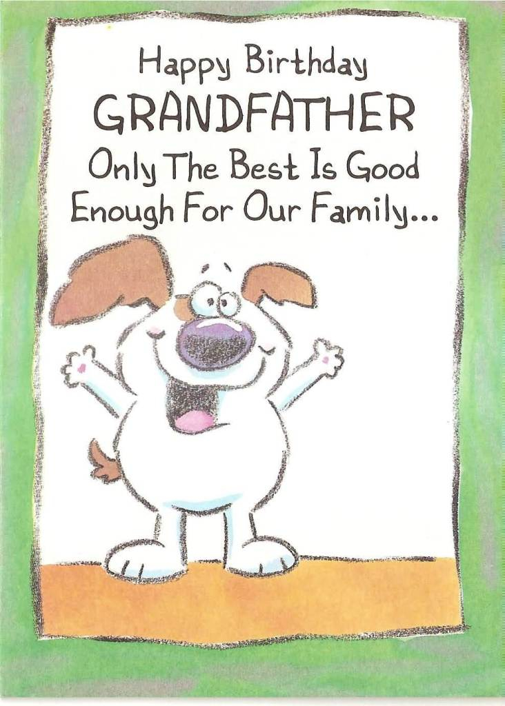 Funny Birthday Cards For Grandpa Segerios