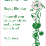 Happy Birthday Card For You Free Printable Greeting Cards