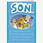 HAPPY BIRTHDAY SON Happy Birthday Cards Printable Happy Birthday Son