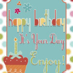 Happy Birthday To ME with Free Birthday Poster Inkhappi
