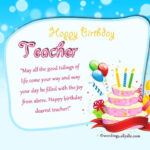 Image Result For Sample Gift CARD TEACHER BIRTHDAY Teacher Birthday