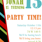 Make A Birthday Invitation Online Free Printable Free Printable