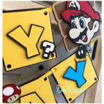 Mario Bros Banner Super Mario Bros Birthday Banner Mario Banner In