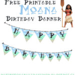 Musings Of An Average Mom Moana Birthday Banner