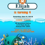 Octonauts Birthday Invitation Octonauts Digital Birthday Invitation